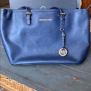 Michael Kors Navy Blue tote